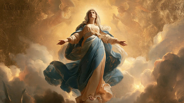 The Assumption of Mary — Wind in the Azure Folds