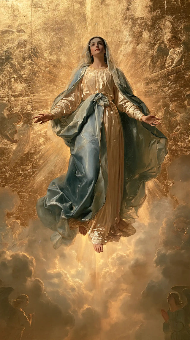 The Assumption of Mary — The Lofty Glow of Clouds