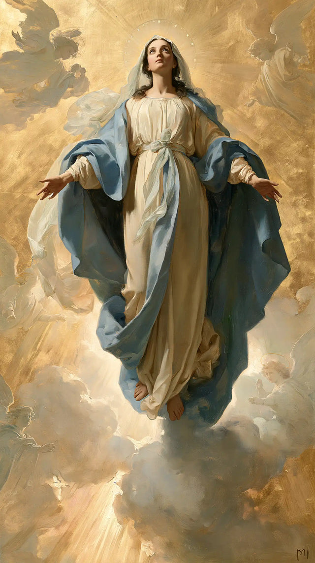 The Assumption of Mary — The Ivory Thread to Heaven