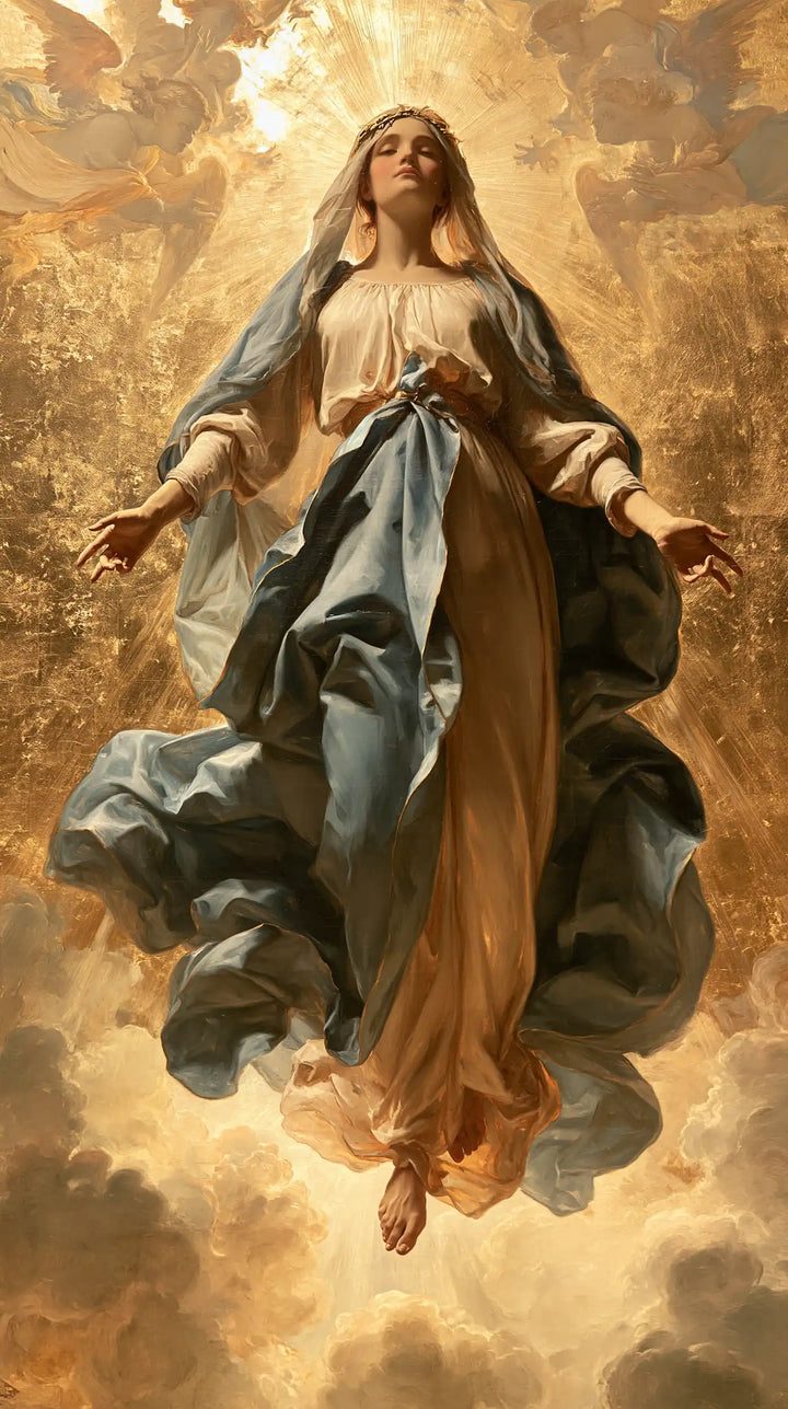 The Assumption of Mary - Sacred Gold · Portrait n° 4