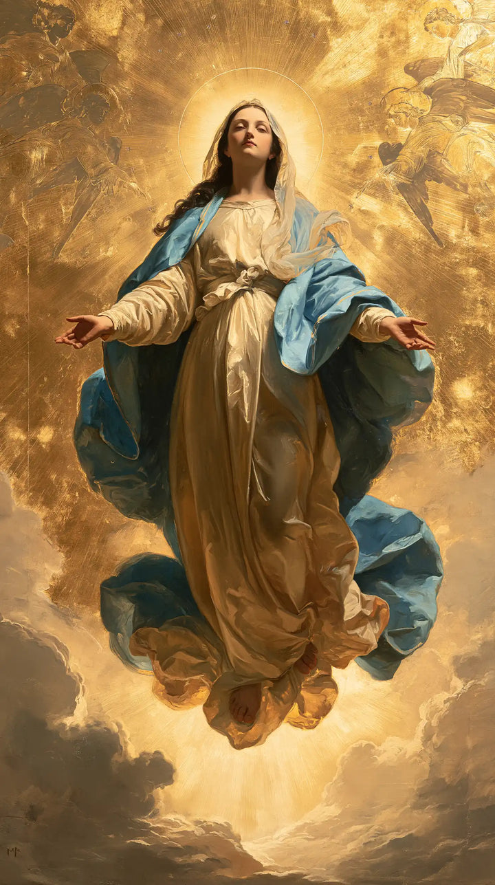 The Assumption of Mary - Sacred Gold · Portrait n° 5
