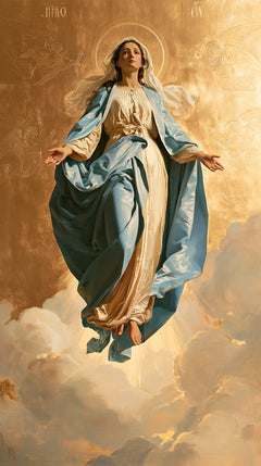 The Assumption of Mary — The Circle Above the Veil