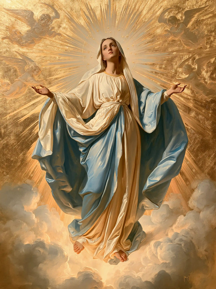 The Assumption of Mary - Sacred Gold · Portrait n° 14