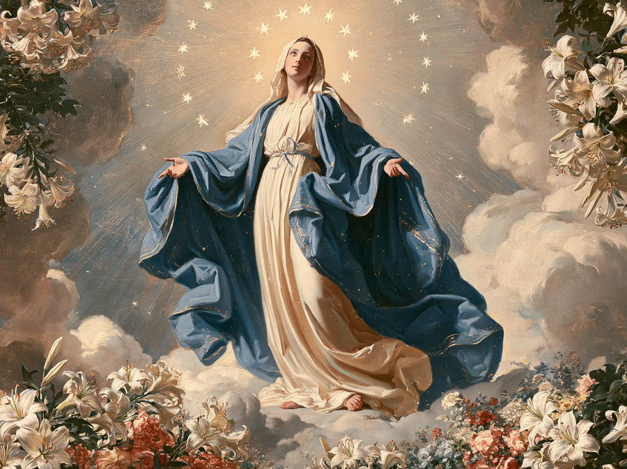 The Assumption of Mary - Symbolist · Landscape n° 1