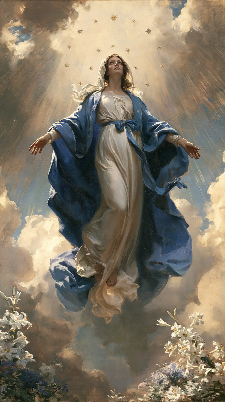 The Assumption of Mary - Symbolist · Portrait n° 1