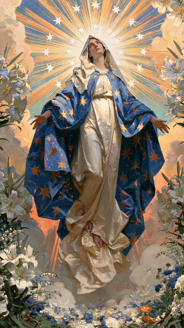 The Assumption of Mary - Symbolist · Portrait n° 2