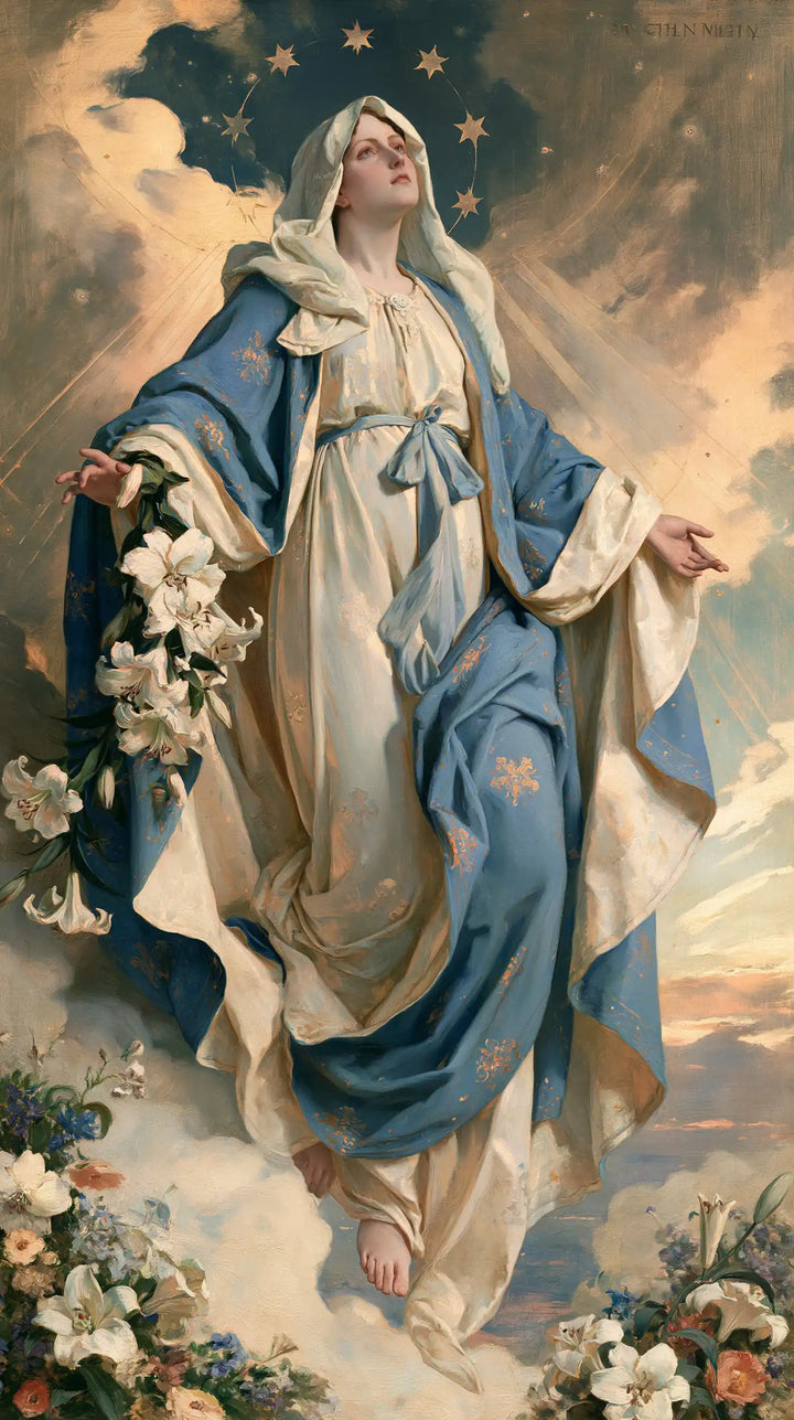 The Assumption of Mary - Symbolist · Portrait n° 4