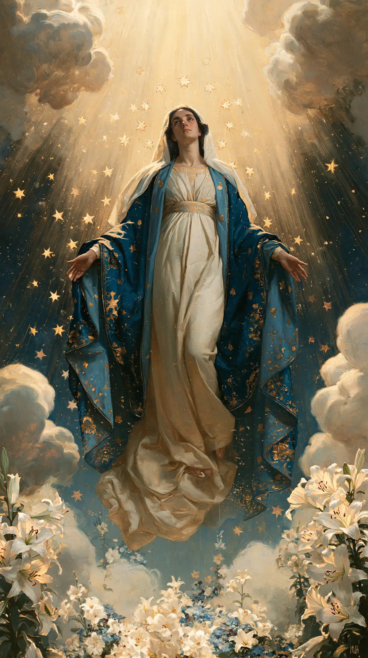 The Assumption of Mary — Silence Between Two Flowering Banks
