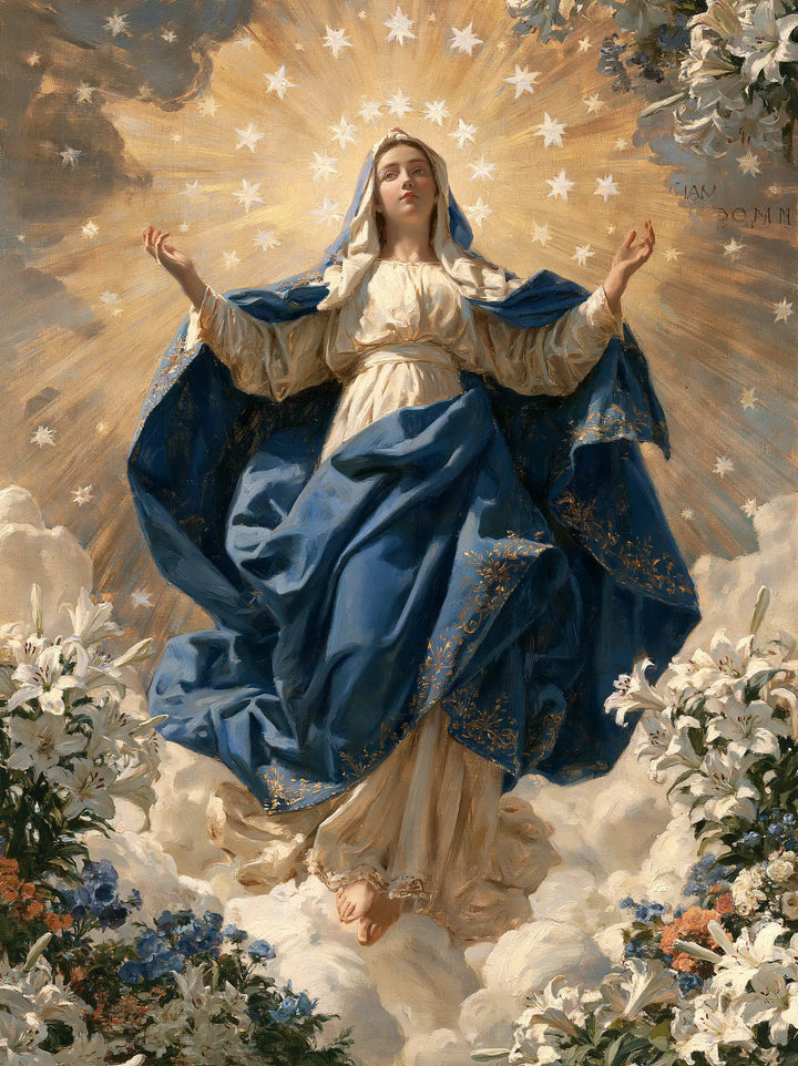 The Assumption of Mary - Symbolist · Portrait n° 8