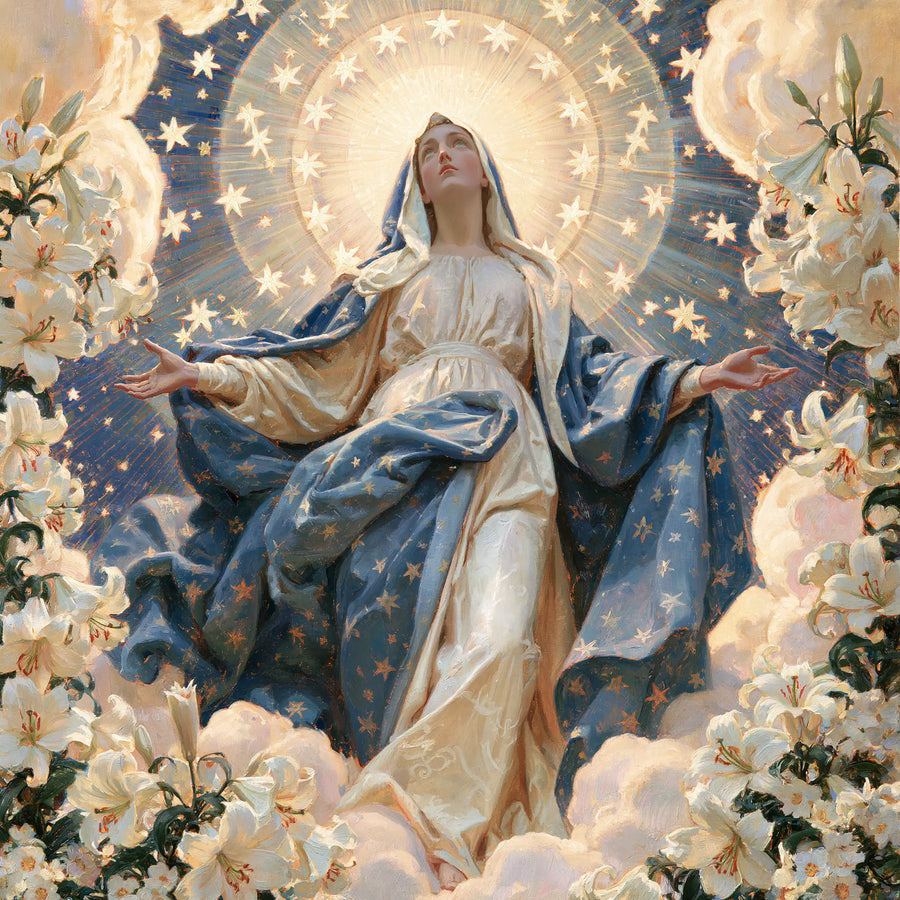 The Assumption of Mary - Symbolist · Square n° 2