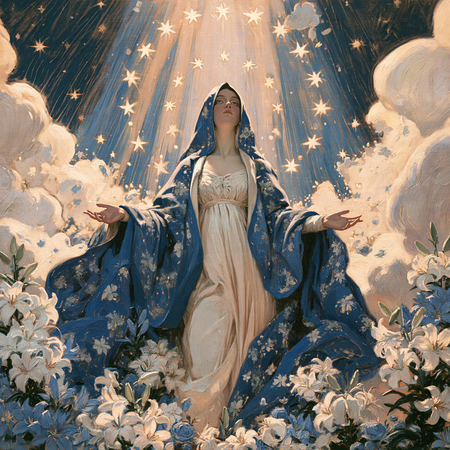 The Assumption of Mary - Symbolist · Square n° 5
