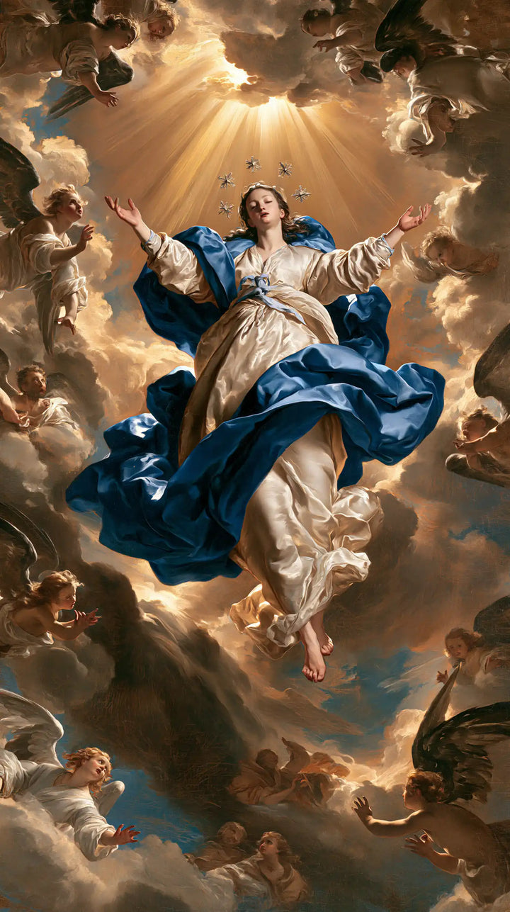 The Assumption of Mary - Theatrical Baroque · Portrait n° 1