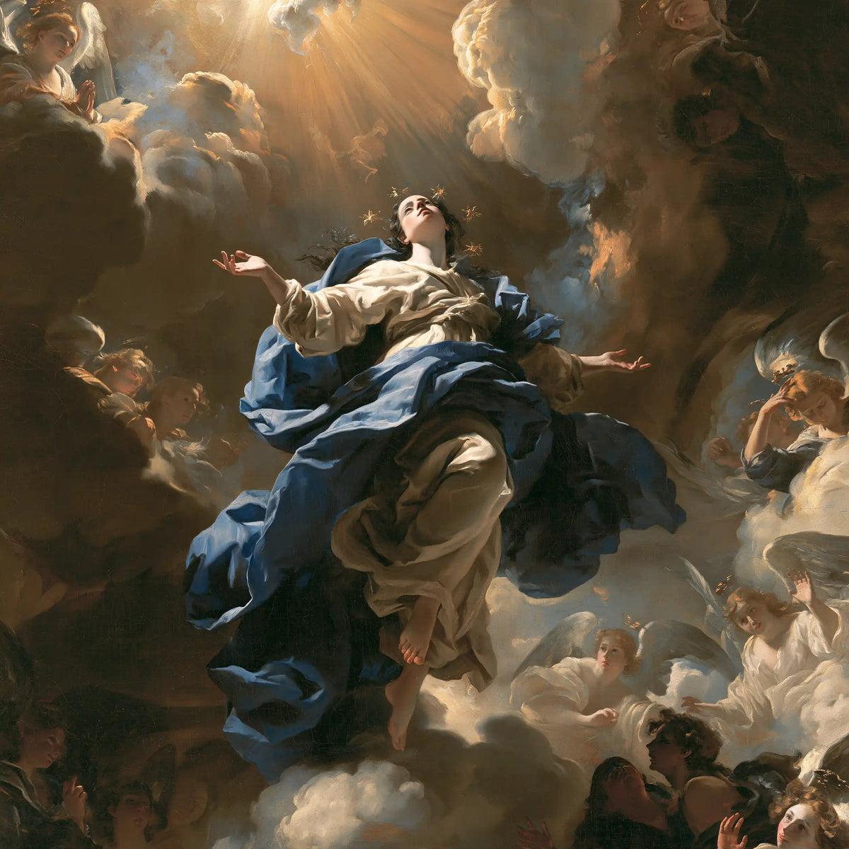 The Assumption of Mary - Theatrical Baroque · Square n° 5