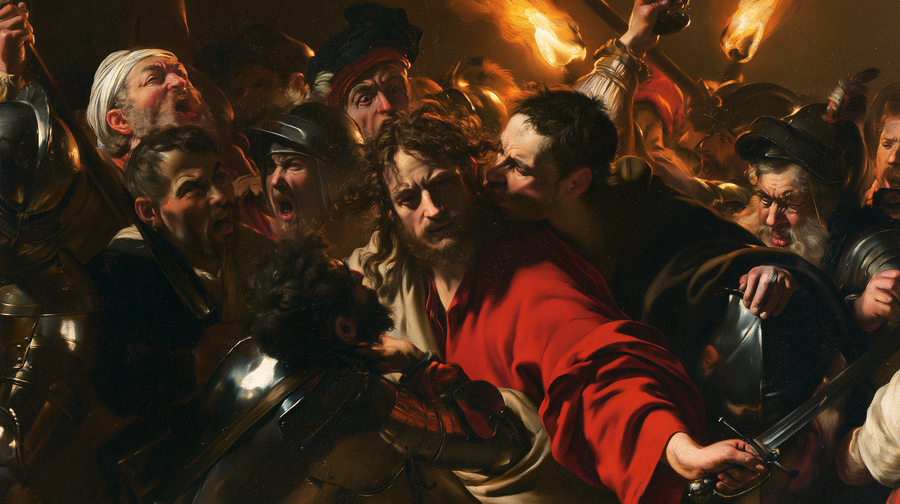 The Betrayal of Judas — The Red Sleeve Toward the Threshold