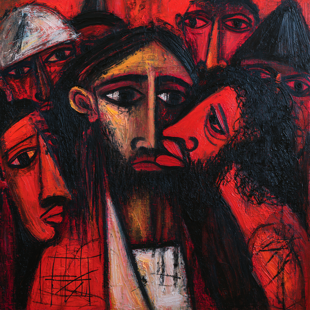 การทรยศของยูดาส - Expressionist · Carré n° 3 - ศิลปะคริสเตียน