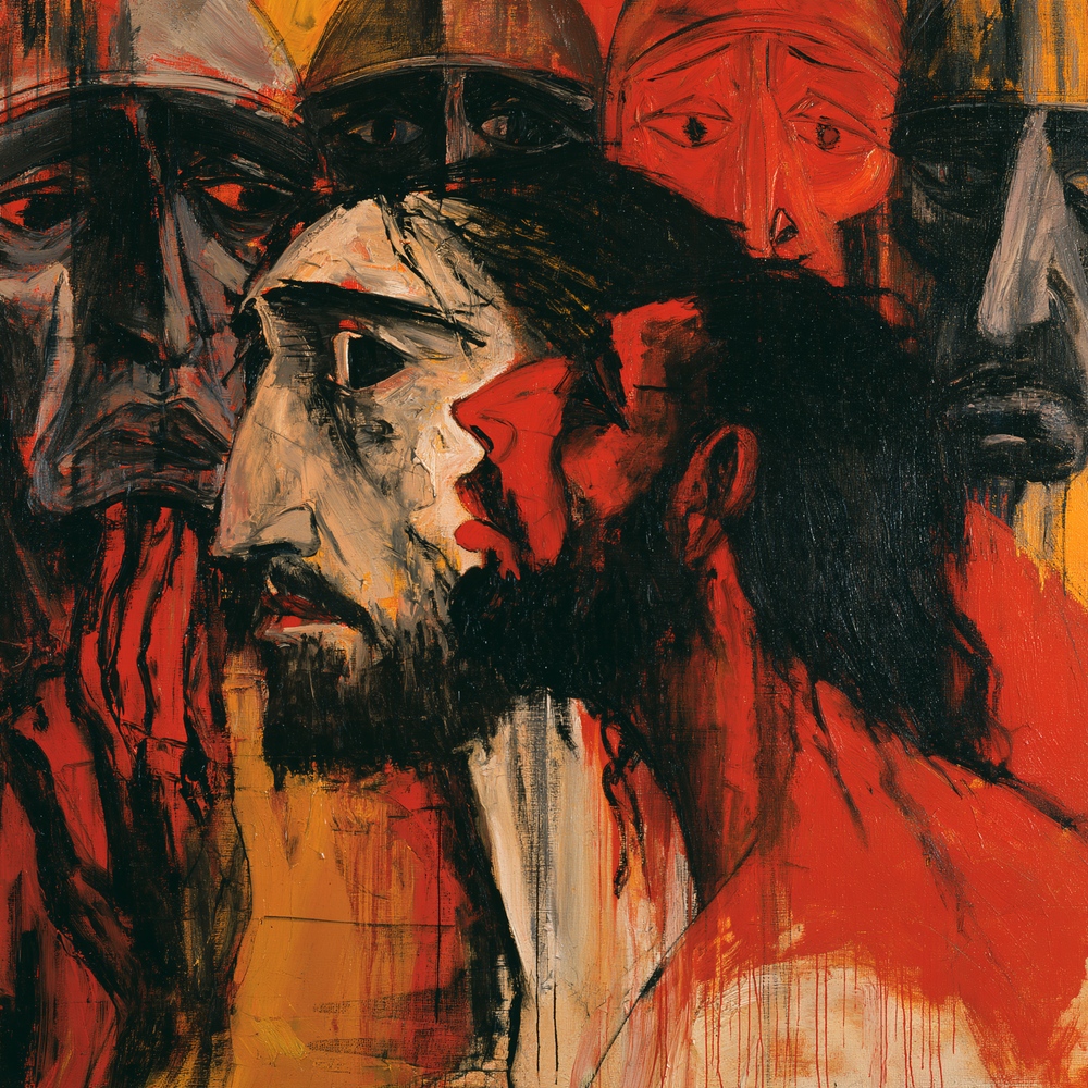 การทรยศของยูดาส - Expressionist · Carré n° 4 - ศิลปะคริสเตียน