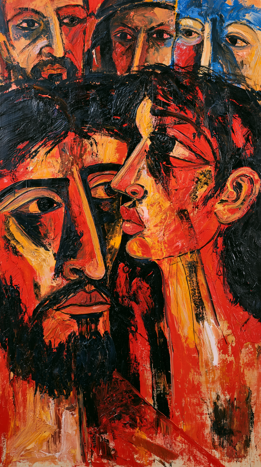 การทรยศของยูดาส - Expressionist · ภาพเหมือนหมายเลข 5 - ศิลปะคริสเตียน