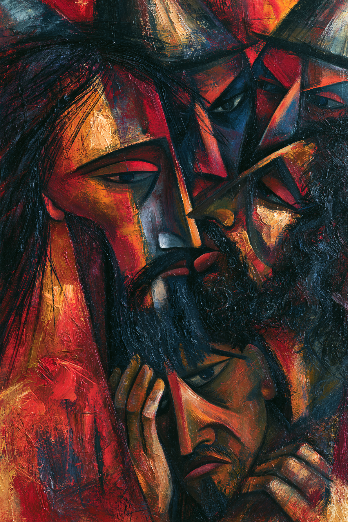 The Betrayal of Judas - Expressionist · Portrait n° 6