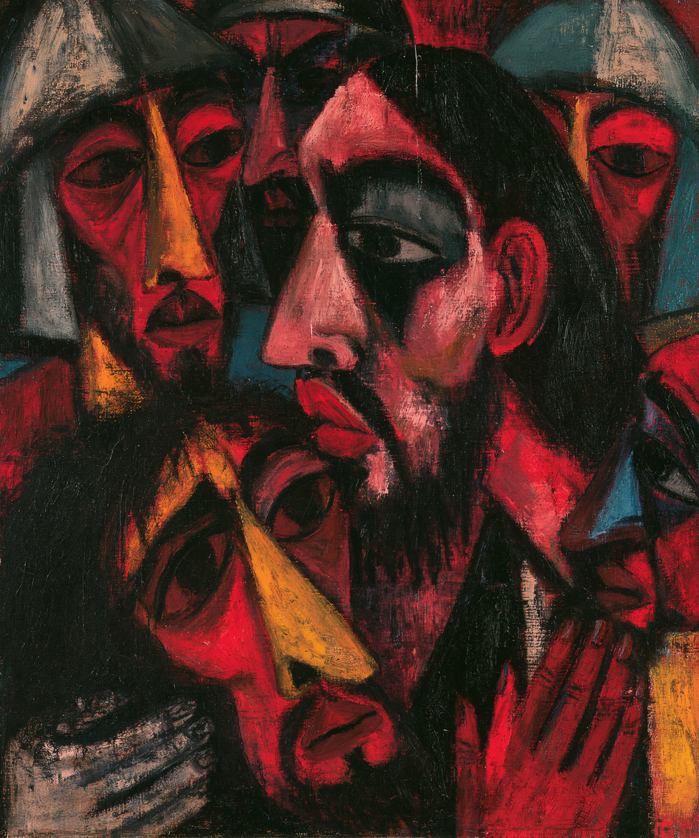 การทรยศของยูดาส - Expressionist · ภาพเหมือนหมายเลข 13 - ศิลปะคริสเตียน