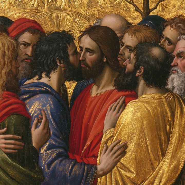 The Betrayal of Judas - Sacred Gold · Square n° 1