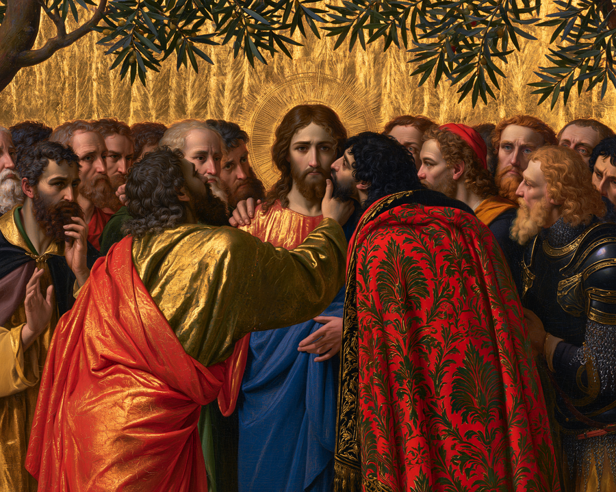 The Betrayal of Judas - Sacred Golden · Landscape n° 3