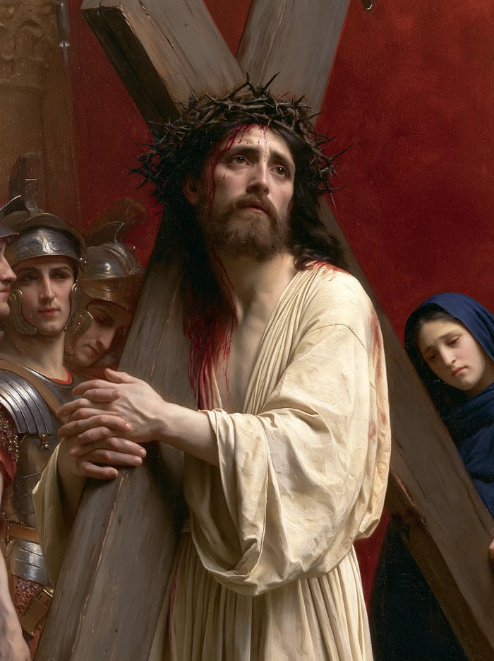 Christ Carrying the Cross — The Uphill Path toward Calvary