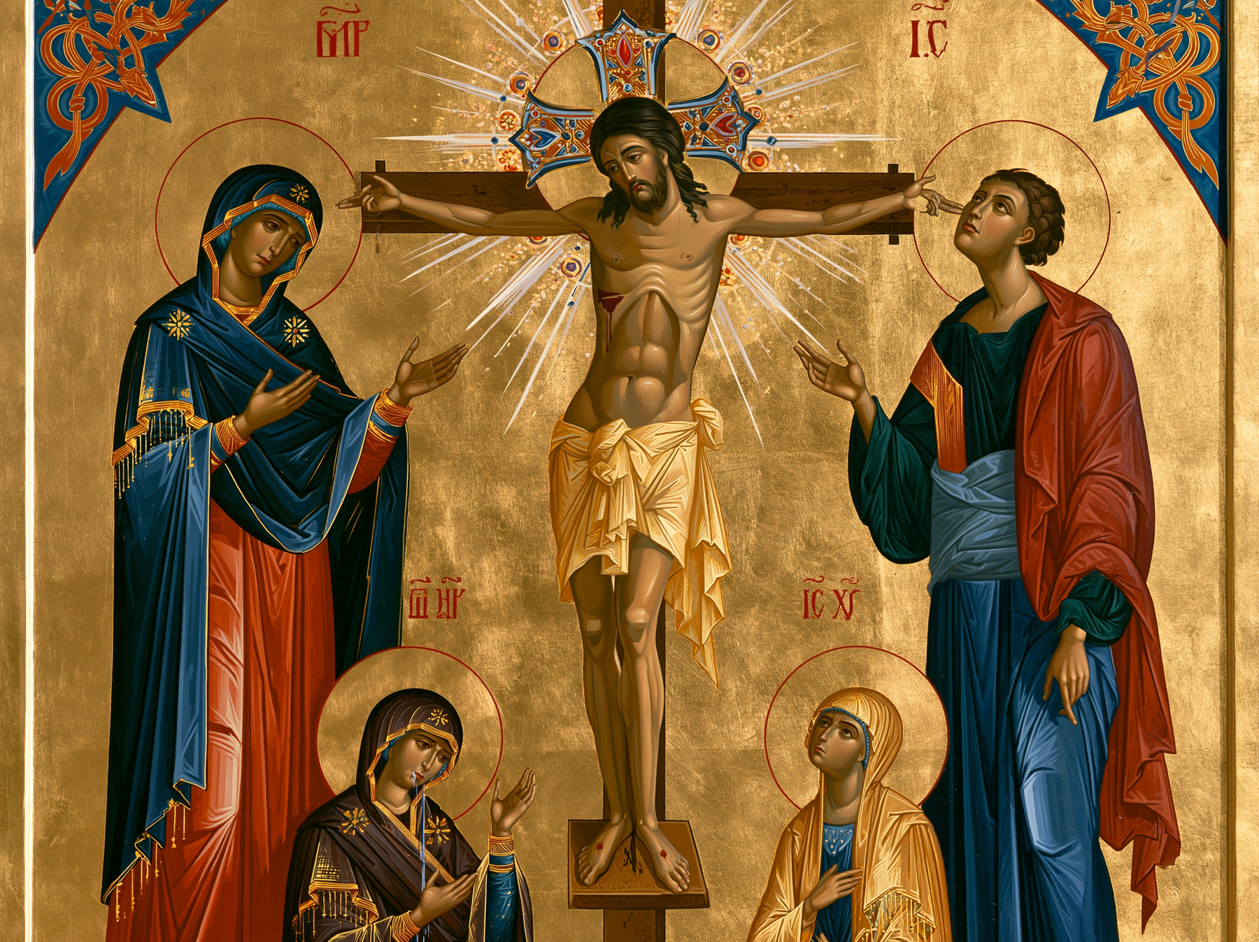 The Crucifixion - Contemporary Byzantine · Landscape n° 3