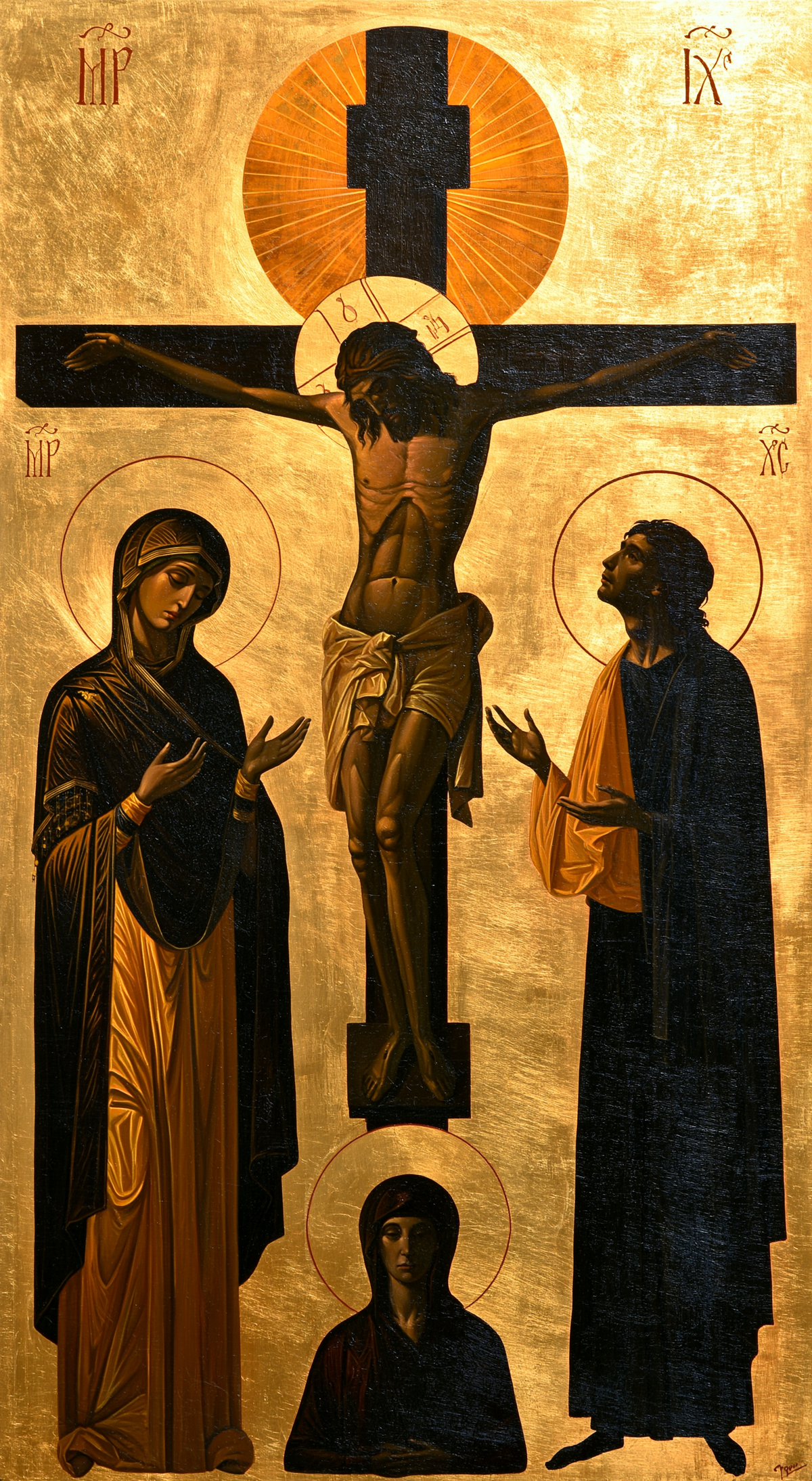 The Crucifixion - Contemporary Byzantine · Portrait n° 5