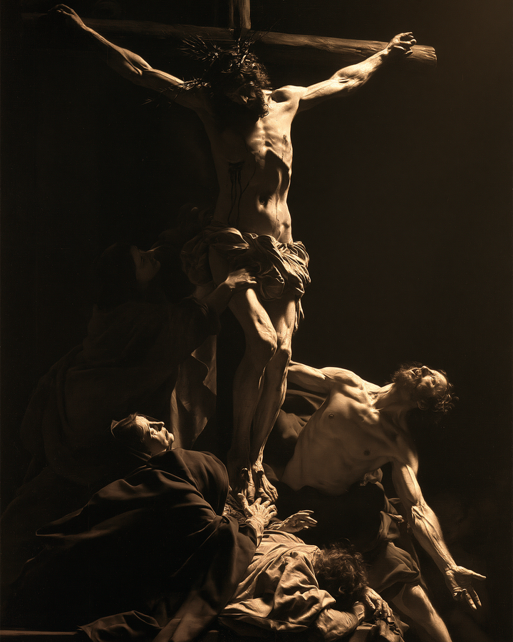 The Crucifixion - Explosion of movement · Portrait n° 17
