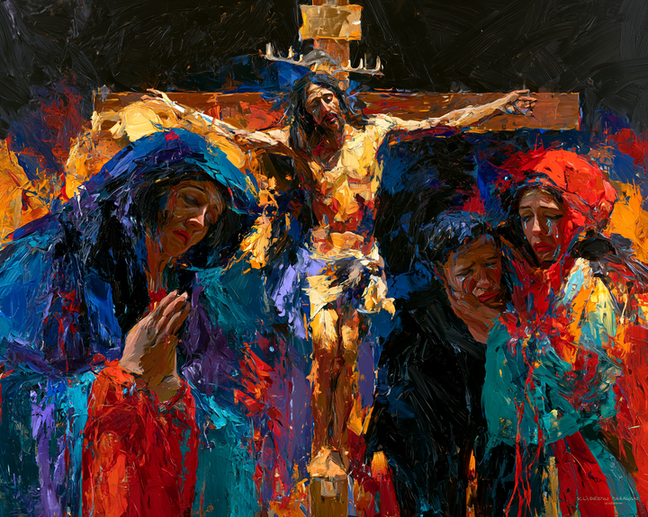 The Crucifixion - Expressionist · Landscape n° 10