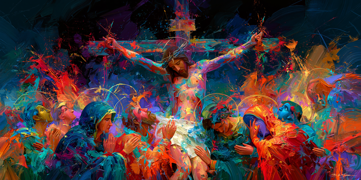 The Crucifixion - Expressionist · Landscape n° 26