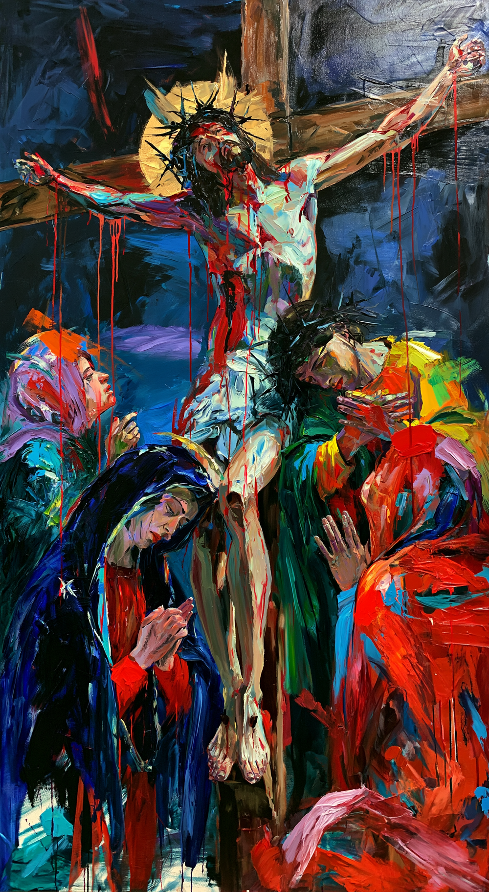 การตรึงกางเขน - Expressionist · ภาพเหมือนหมายเลข 8 - ศิลปะคริสเตียน