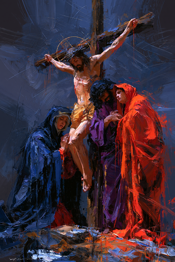 การตรึงกางเขน - Expressionist · ภาพเหมือนหมายเลข 13