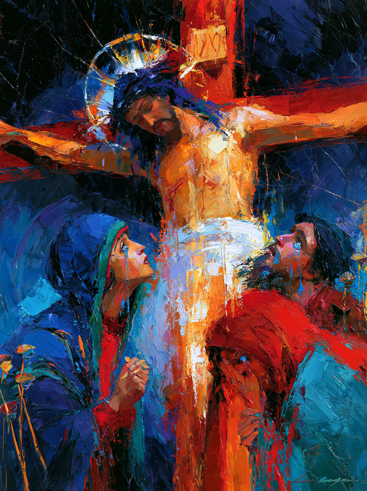 การตรึงกางเขน - Expressionist · ภาพเหมือน n° 18