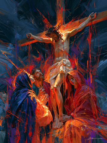 การตรึงกางเขน - Expressionist · ภาพเหมือน n° 20