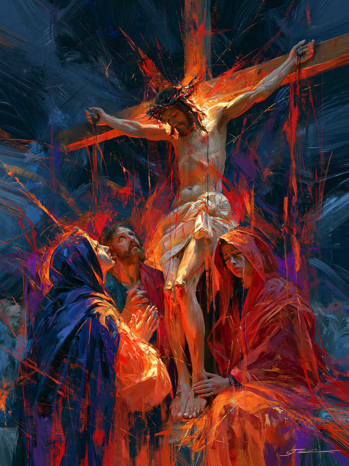 การตรึงกางเขน - Expressionist · ภาพเหมือน n° 20