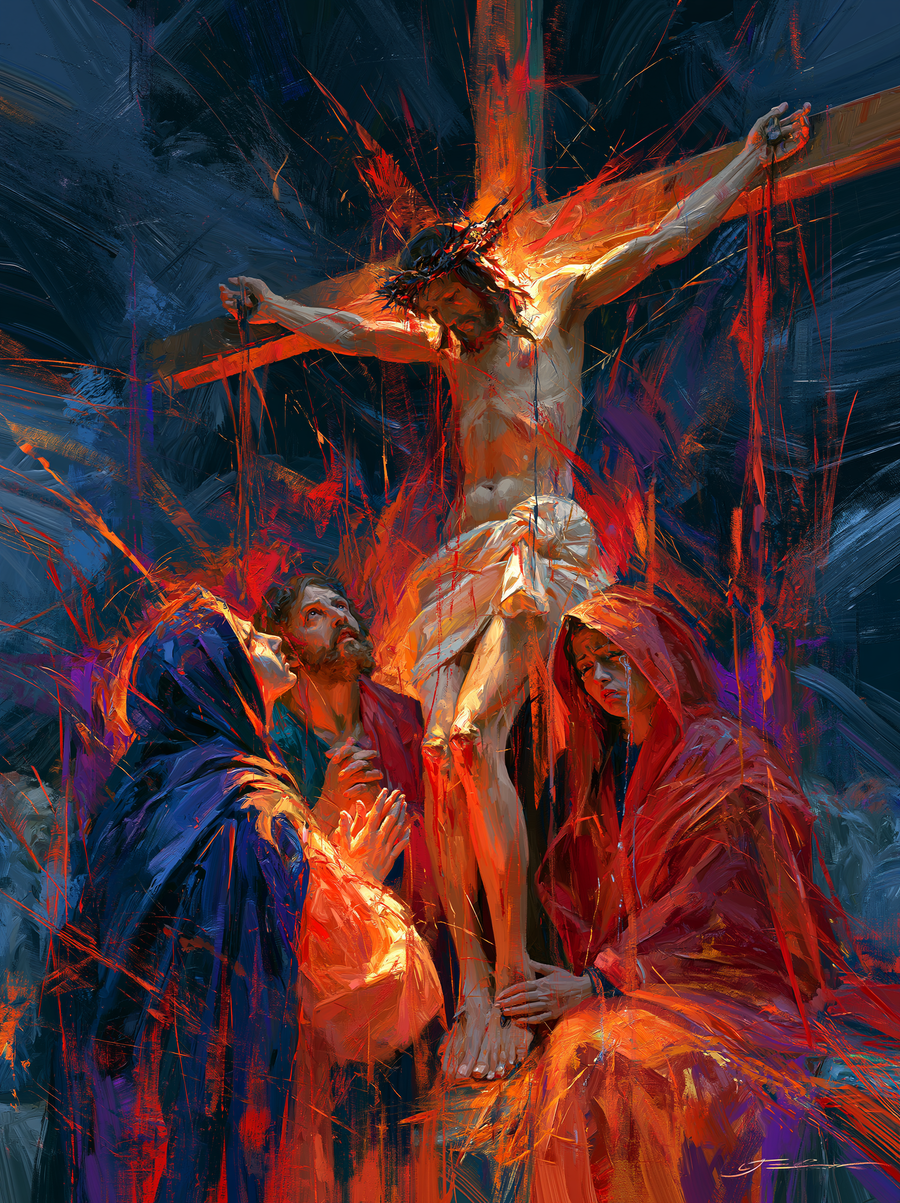 การตรึงกางเขน - Expressionist · ภาพเหมือน n° 20