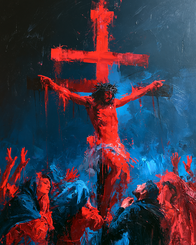 การตรึงกางเขน - Expressionist · ภาพเหมือนหมายเลข 22