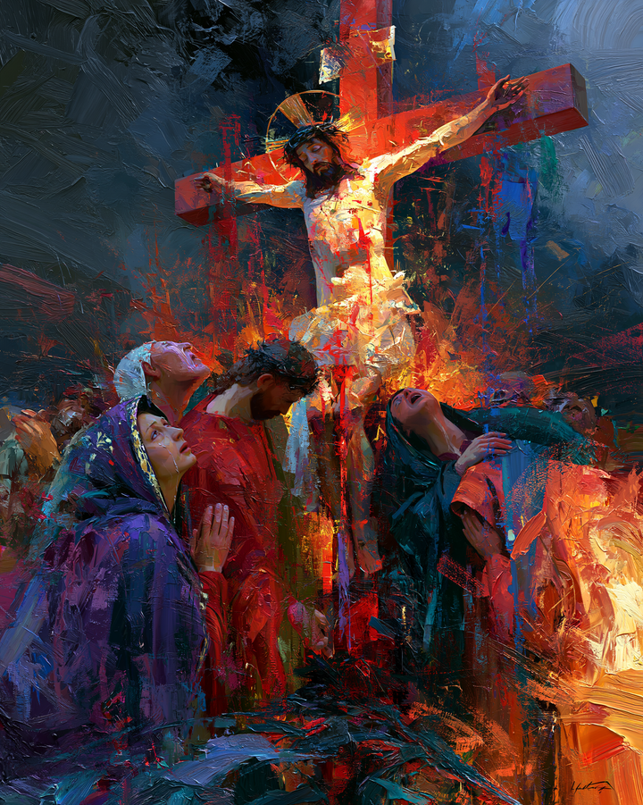 การตรึงกางเขน - Expressionist · ภาพเหมือนหมายเลข 23