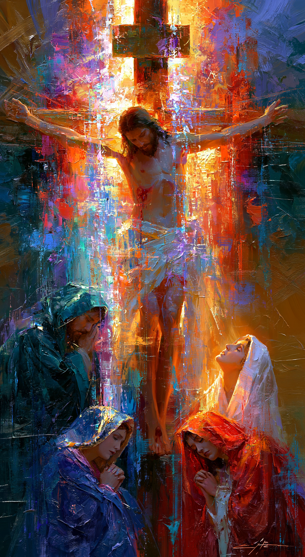 การตรึงกางเขน - อิมเพรสชั่นนิสต์ · ภาพเหมือนหมายเลข 6 - ศิลปะคริสเตียน