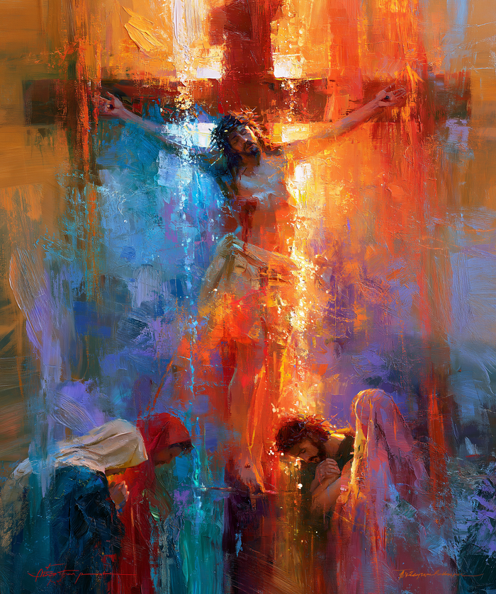 The Crucifixion - Impressionist · Portrait n° 21