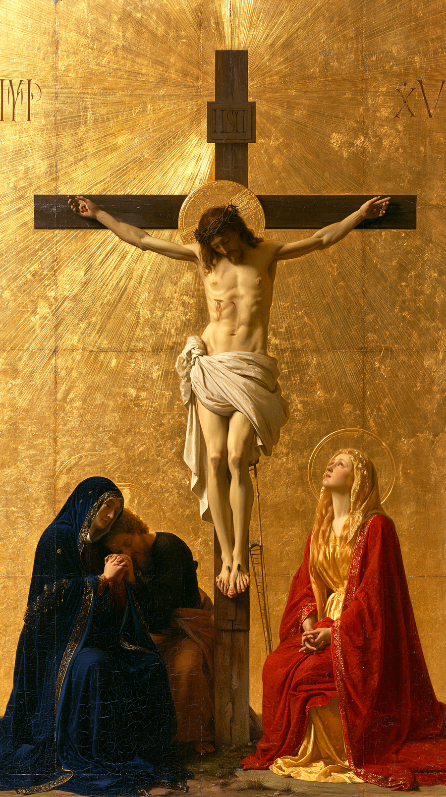 The Crucifixion - Sacred Golden · Portrait n° 3