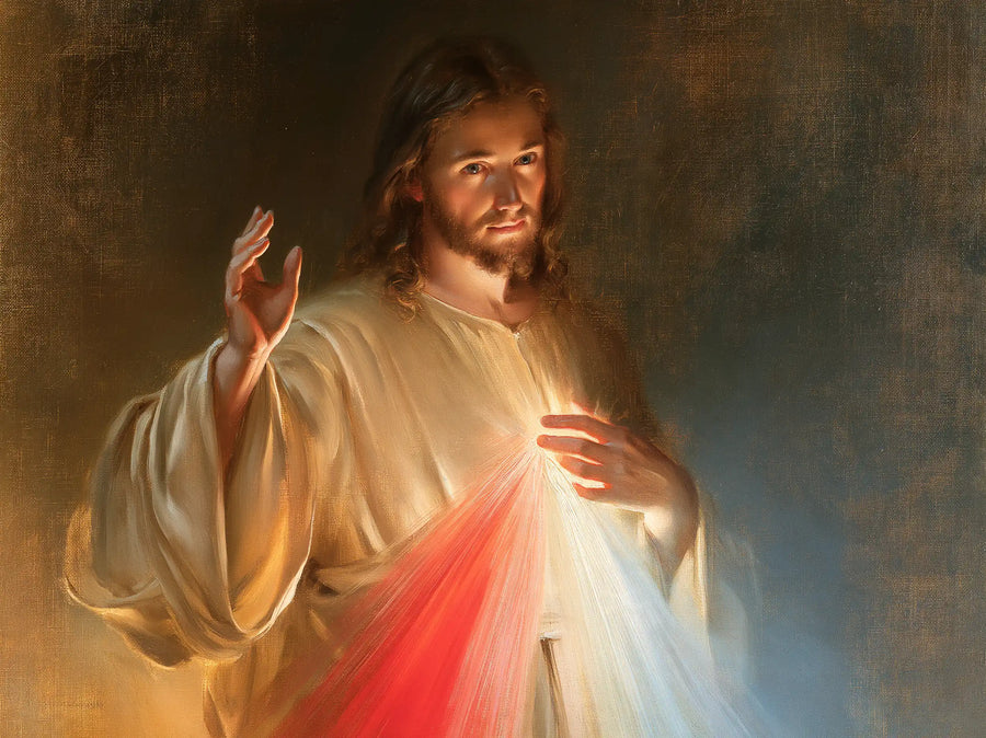 Divine Mercy Jesus - Compassion and Mercy · Landscape n° 2