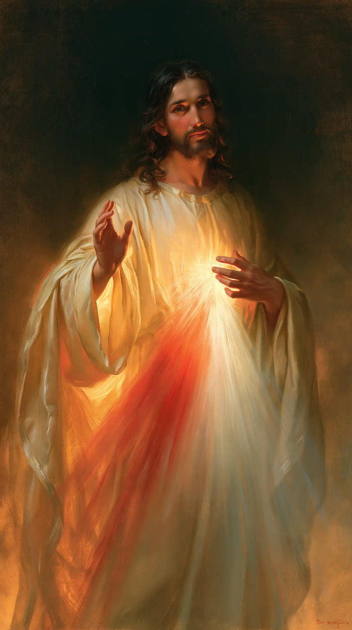 Divine Mercy Jesus - Compassion and Mercy · Portrait n° 1