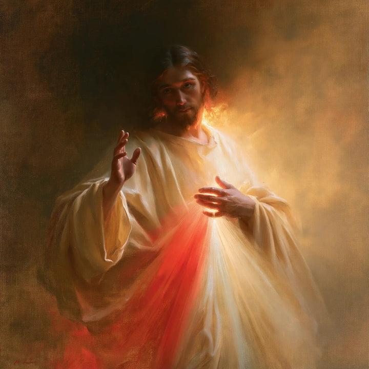 Divine Mercy Jesus - Compassion and Mercy · Square n° 3