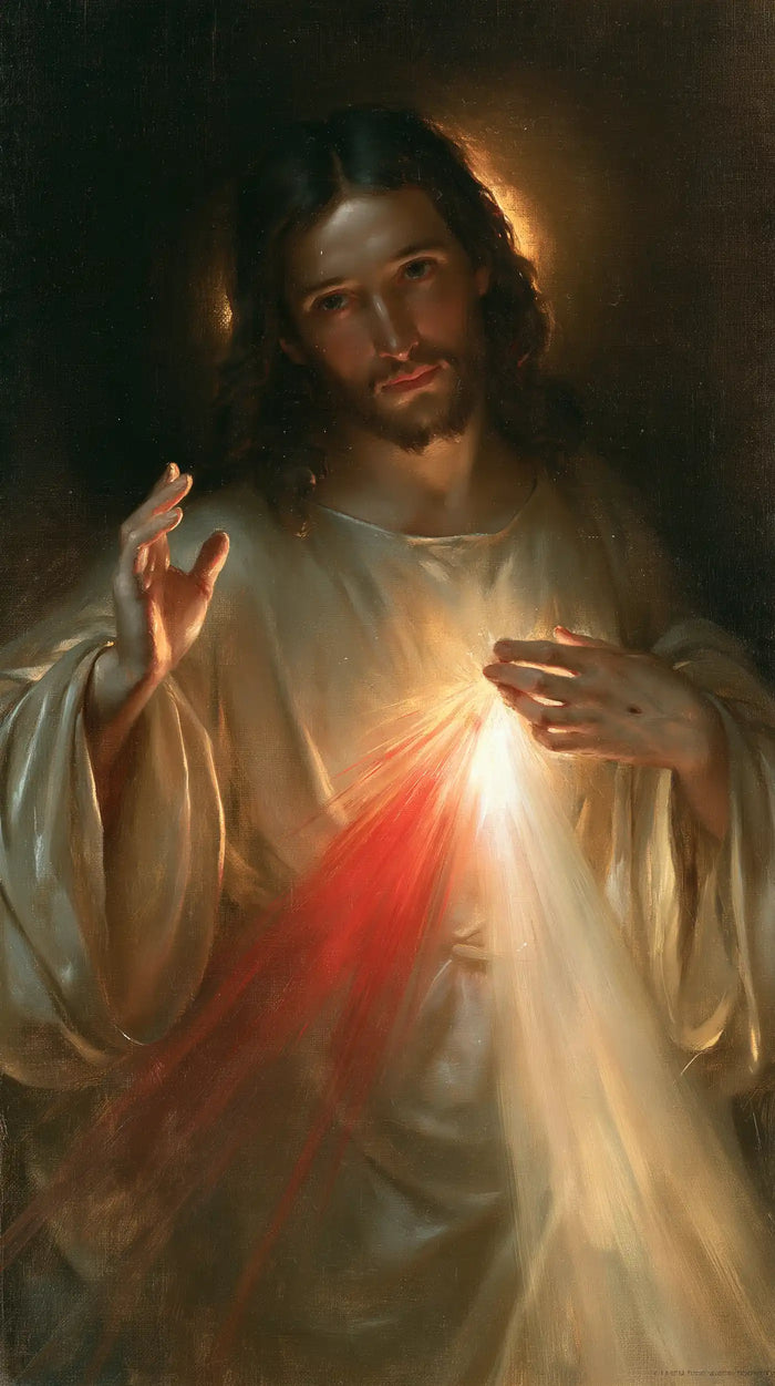 Divine Mercy Jesus - Devotional Portrait · Portrait n° 2