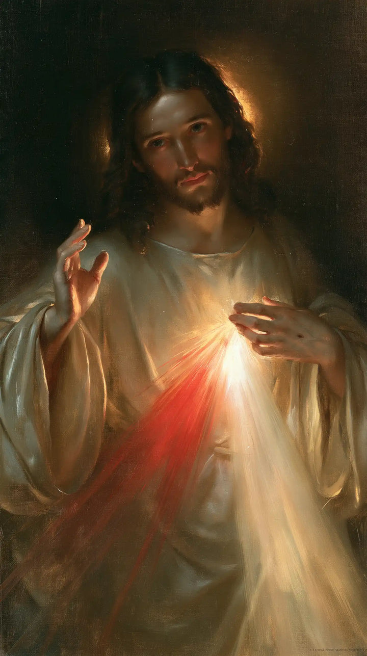 Divine Mercy Jesus - Devotional Portrait · Portrait n° 2