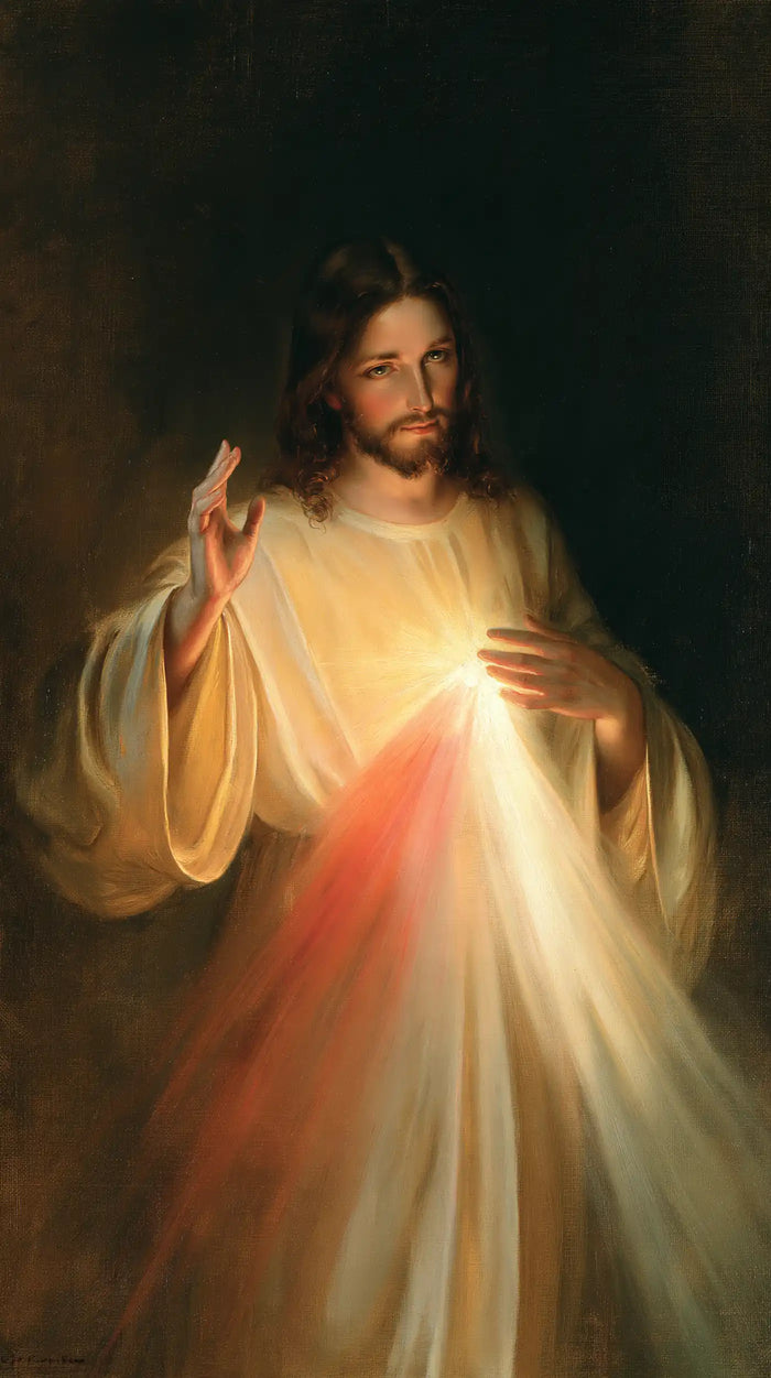 Divine Mercy Jesus - Devotional Portrait · Portrait n° 3