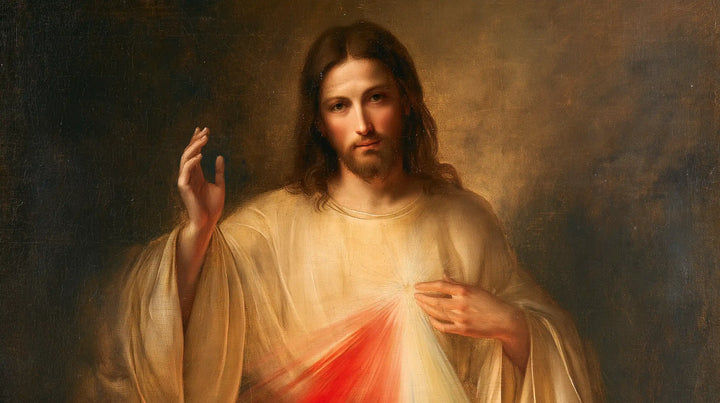 Divine Mercy Jesus - Florentine Renaissance · Landscape n° 5