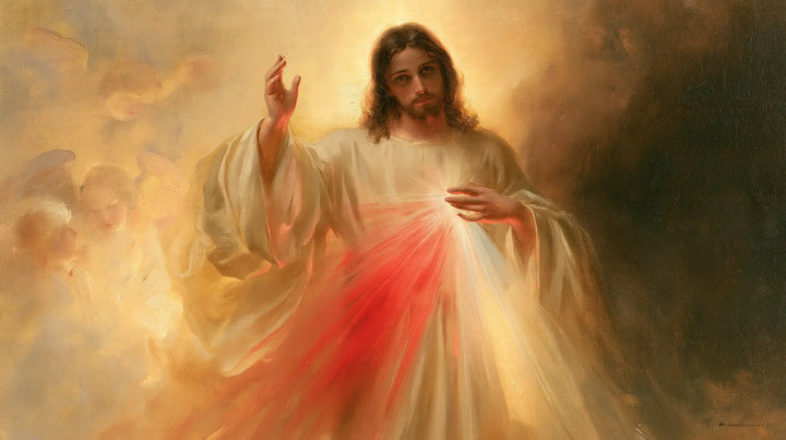Divine Mercy Jesus - Glory of the Merciful Christ · Landscape n° 6